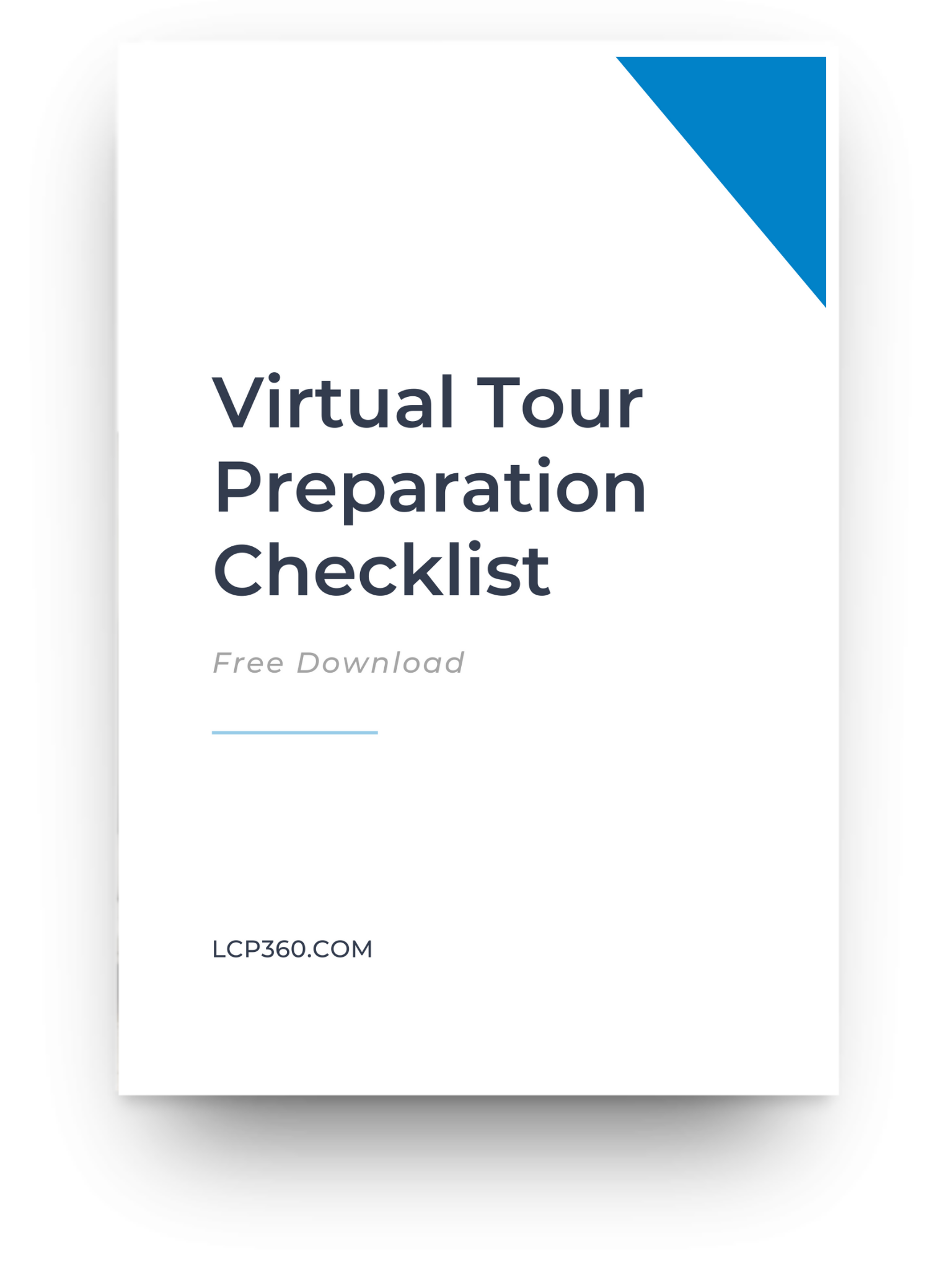 Virtual Tour Preparation Checklist Mockup