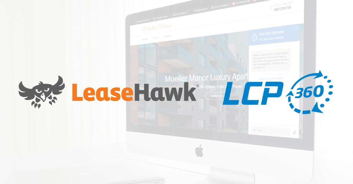 LeaseHawk and LCP360 Partner to Enhance the Virtual Leasing Experience